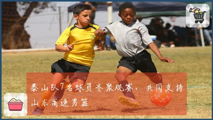 泰山队7名球员齐聚观赛，共同支持山东高速男篮